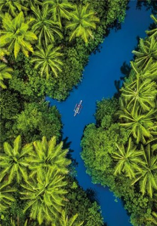 CLEMENTONI 500 el. HQ Tropical Aerial View [PUZZLE]