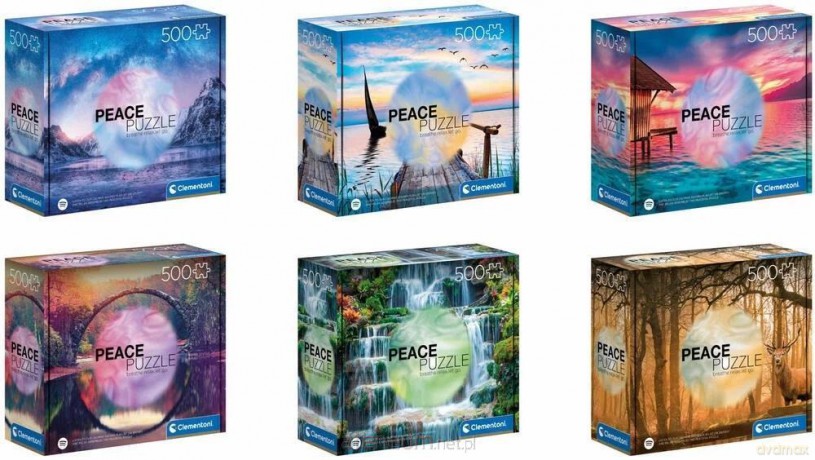 CLEMENTONI 500 el. Peace Collection [PUZZLE]
