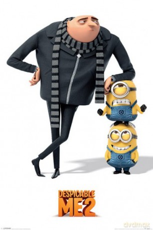 Minionki rozrabiają / Despicable Me 2 - Gru And Minions [PLAKAT]