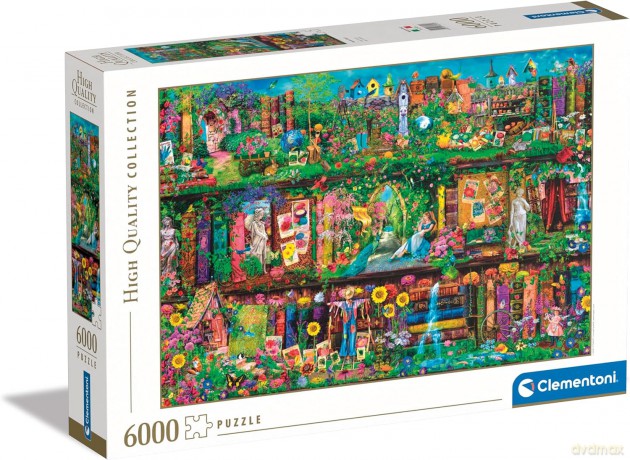 CLEMENTONI 6000 el. Garden Shelf [PUZZLE]