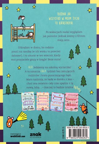 Ekstremalnie pechowa wycieczka Lottie Brooks - Katie Kirby, Anna Klingofer-Szostakowska [KSIĄŻKA]