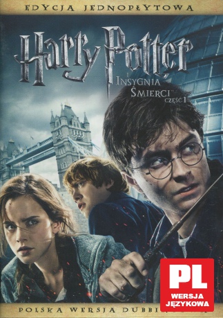 Harry Potter i Insygnia śmierci część 1 Edycja Jednopłytowa (slim) [DVD]
