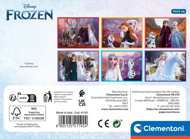 Klocki Frozen 12el [KLOCKI]