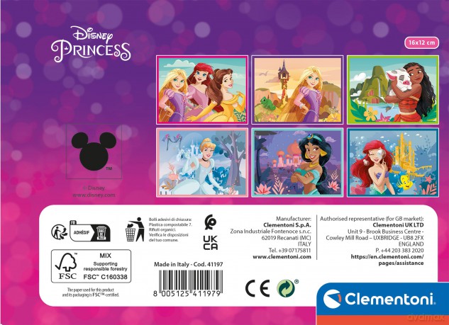Klocki Princess 12el [KLOCKI]