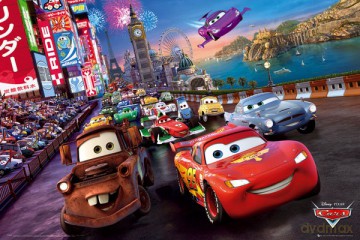 Auta - Cars Race [PLAKAT]