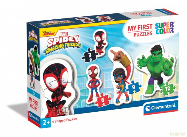 Moje Pierwsze Puzzle Spidey and His Amazing Friend [PUZZLE]