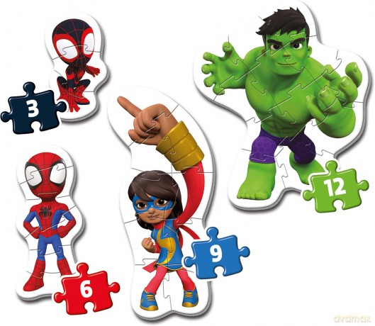 Moje Pierwsze Puzzle Spidey and His Amazing Friend [PUZZLE]