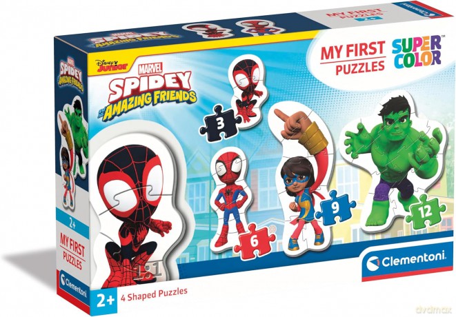 Moje Pierwsze Puzzle Spidey and His Amazing Friend [PUZZLE]