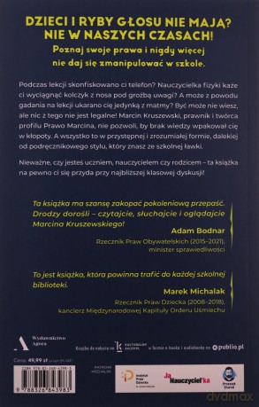 Prawo Marcina. Znaj swoje prawa w szkole - Marcin Kruszewski [KSIĄŻKA]