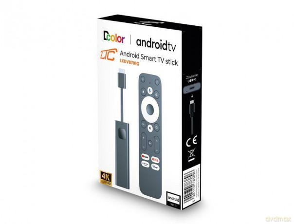Android Smart stick LTC Google TV 4K ULTRA HD