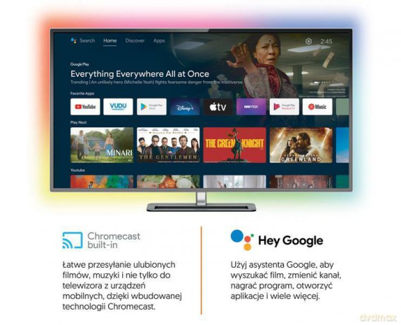 Android Smart stick LTC Google TV 4K ULTRA HD