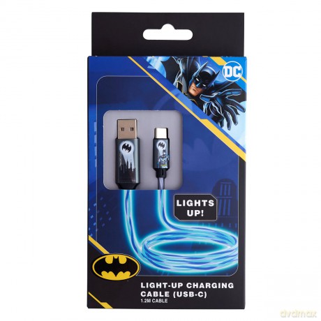 Batman kabel USB-C- Lighting Batlogo 1,2 m 10W