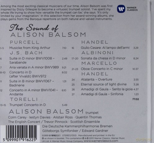 Alison Balsom: A Portrait In Sound (Limited) (digibook) [CD]