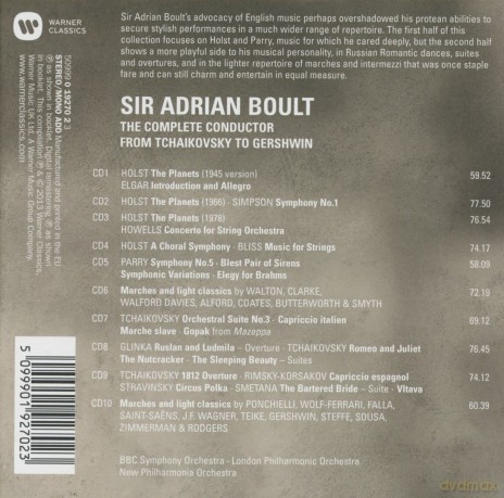 Adrian Sir Boult: Icon - Sir Adrian Boult (Limited) [10CD]