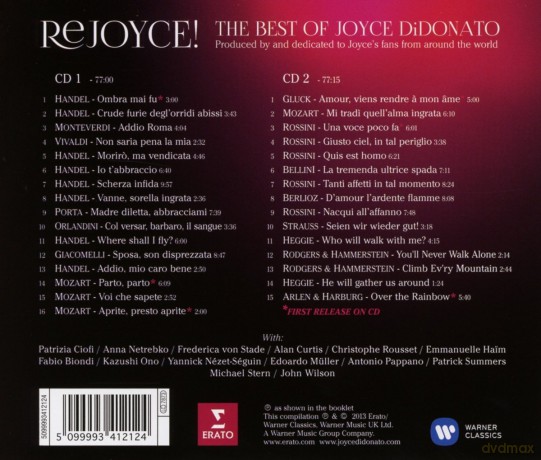 Joyce Didonato/Juan Diego Florez/Diana Damrau/Metr: Rejoyce [2CD]