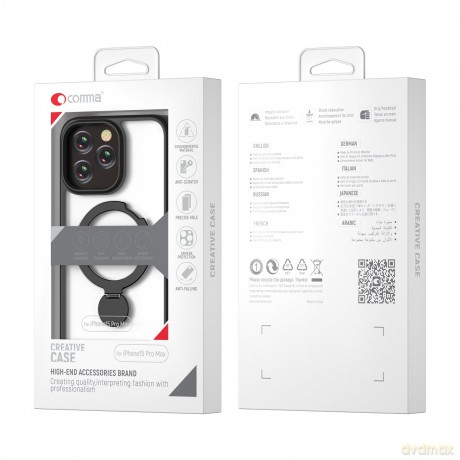 Comma nakładka Joy Shark Mag do iPhone 15 Pro szara