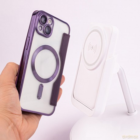 Etui Smart Chrome Mag do iPhone 11 fioletowy
