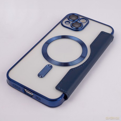 Etui Smart Chrome Mag do iPhone 11 Pro Max granatowy