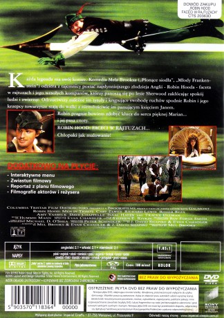 Robin Hood - Faceci w rajtuzach [DVD]
