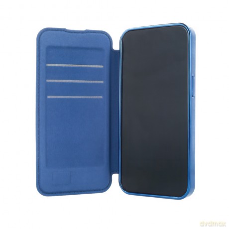 Etui Smart Chrome Mag do iPhone 12 Pro Max 6,7 granatowy