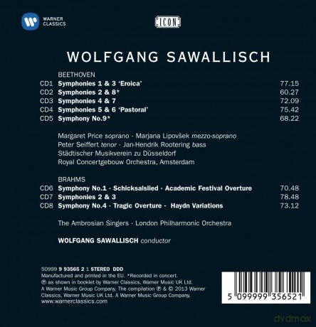 Wolfgang Sawallisch: Icon - Wolfgang Sawallisch (Limited) [8CD]