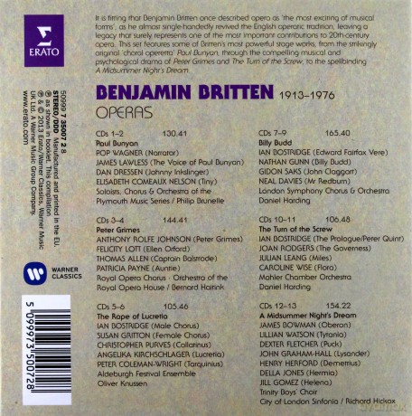 Britten: Operas (Limited) [13CD]