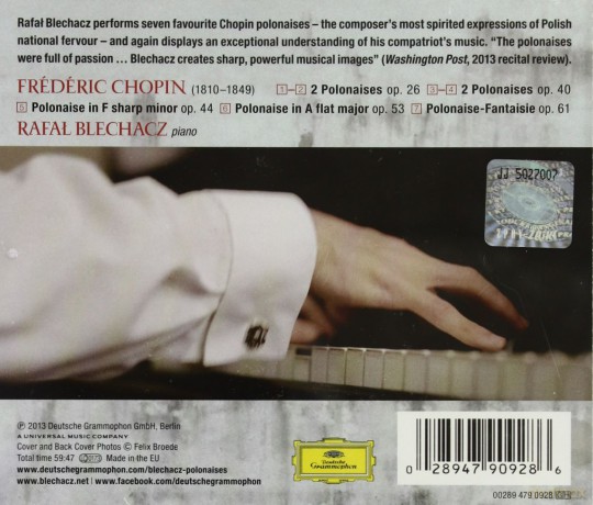 Rafał Blechacz: Chopin Polonaises [CD]