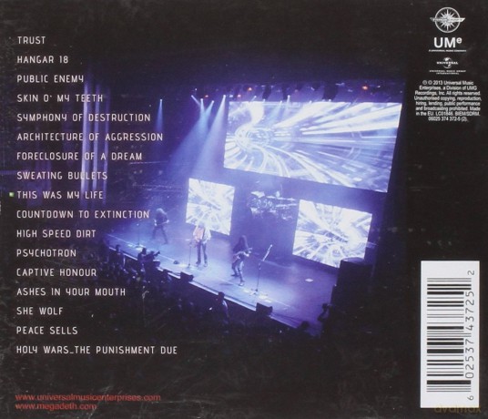 Megadeth: Countdown To Extinction: Live [CD]