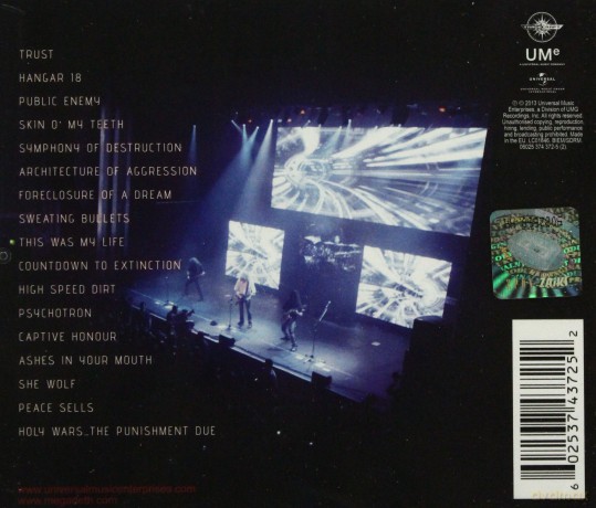 Megadeth: Countdown To Extinction: Live [CD]