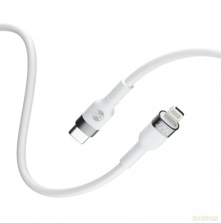 Forever kabel MFi Flexible USB-C - Lightning 1,0 m 27W biały