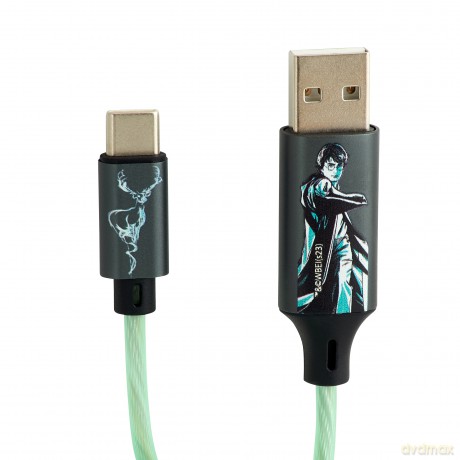 Harry Potter kabel Light-Up Patronus USB A-USB C 1,2 m