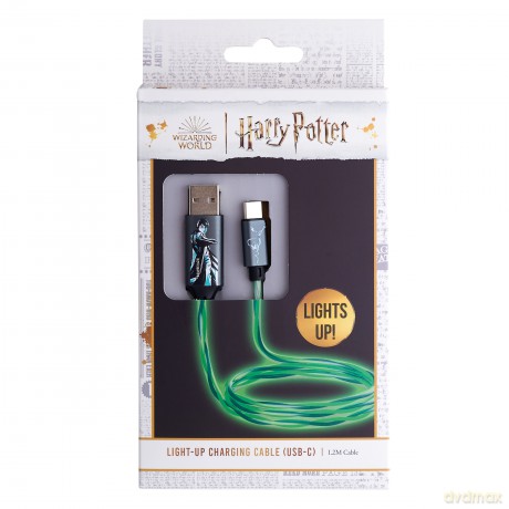 Harry Potter kabel Light-Up Patronus USB A-USB C 1,2 m