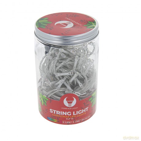 Łańcuch świetlny CLF-15 180LED 14,4m multikolor Forever Light