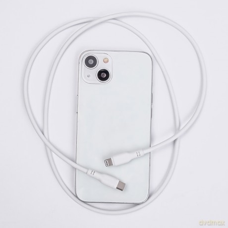 Maxlife kabel MFi MXUC-10 USB-C - Lightning 1,0 m 27W biały