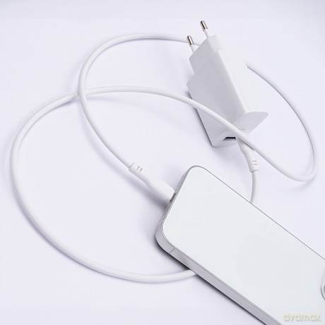 Maxlife kabel MFi MXUC-10 USB-C - Lightning 1,0 m 27W biały