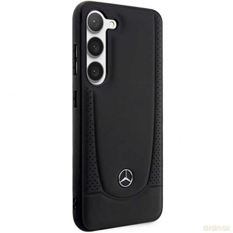 Mercedes nakładka do Samsung Galaxy S23 FE MEHCS23FEARMBK MB HC LEATHER URBAN czarna