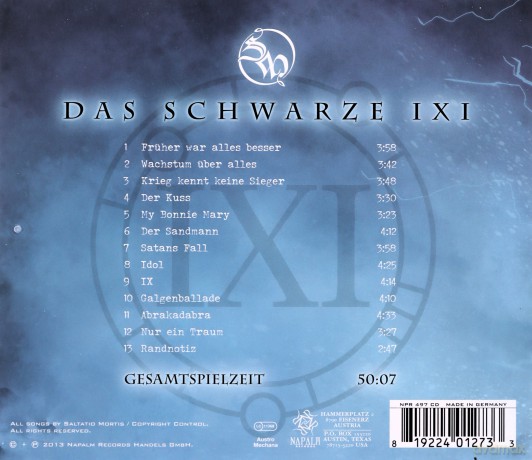 Saltatio Mortis: Das Schwarze Einmaleins [CD]