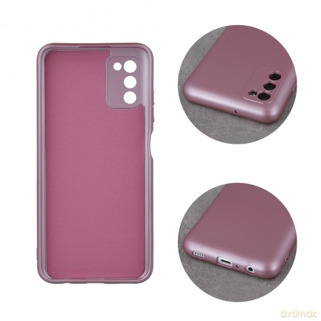 Nakładka Metallic do Xiaomi Redmi Note 12 Pro 4G różowa