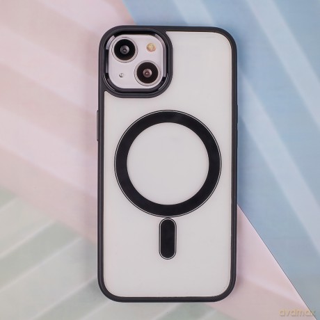Nakładka Satin Clear Mag do iPhone 11 czarna