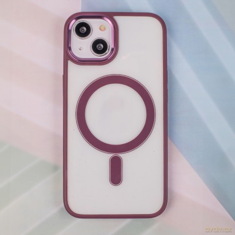 Nakładka Satin Clear Mag do iPhone 11 fioletowa