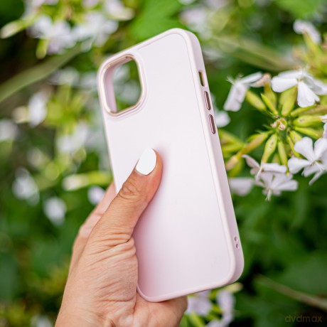 Nakładka Satin do Samsung Galaxy S22 różowa