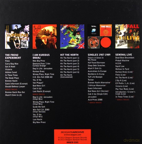 The Fall: 5 Albums Box Set [5CD]