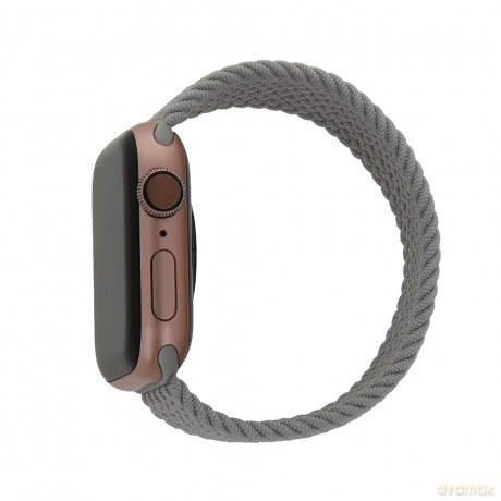 Pasek elastyczny M do Apple Watch 38/40/41 mm dł. 145 mm jasno szary