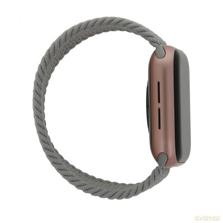 Pasek elastyczny M do Apple Watch 38/40/41 mm dł. 145 mm jasno szary