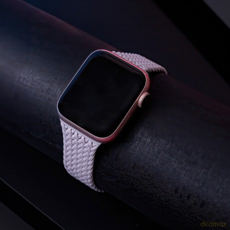 Pasek elastyczny M do Apple Watch 38/40/41 mm dł. 145 mm jasno szary