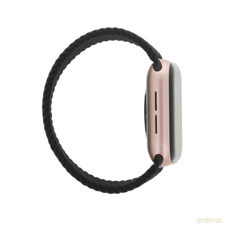 Pasek elastyczny M do Apple Watch 42/44/45 mm dł. 155 mm czarny