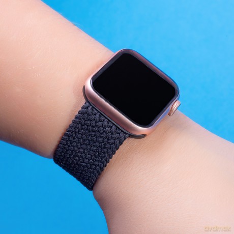 Pasek elastyczny S do Apple Watch 42/44/45 mm dł. 145 mm czarny