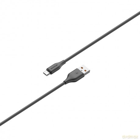 Riversong kabel Beta 09 USB - microUSB 1,0m 3A czarny CM85