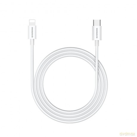 Riversong kabel Lotus 08 USB-C - Lightning 1,0m 3A jasny szary CL76