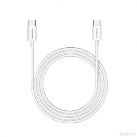Riversong kabel Lotus 08 USB-C - USB-C 1,0m 3A jasny szary CT76